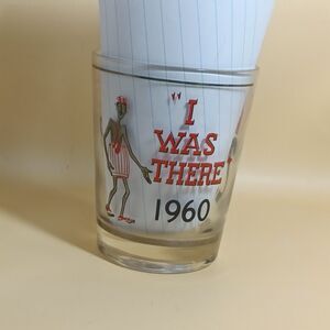 Harolds Club Reno 25th Anniversary 1960 Souvenir Glass “I Was There”